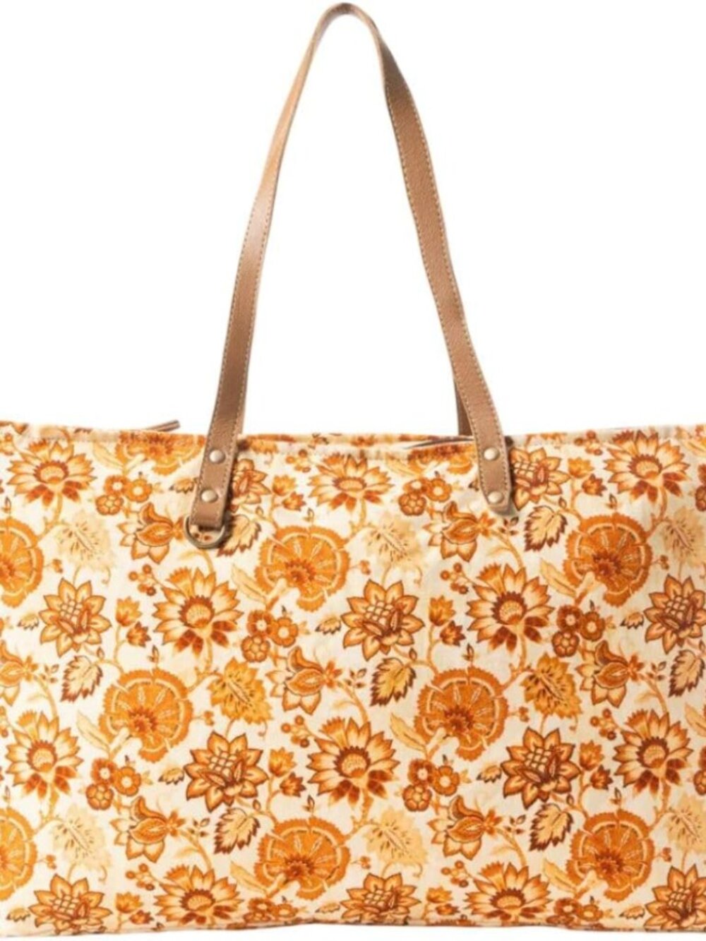 Floral Weekender Purse - Overnight Vintage Travel Tote for Women